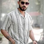 Comfort Striped Oversized Casual Shirt