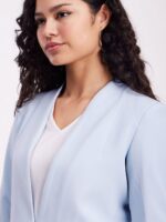 FableStreet Relaxed Fit Stretchable Front Open Blazer