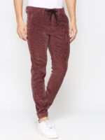 Men Striped Mid Rise Jogger - Image 3