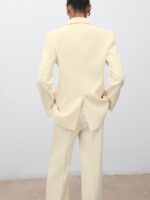 MANGO Notched Lapel Single-Breasted Blazer - Image 2
