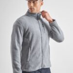 HIGHLANDER High Neck Regular Fit Front Open Sweatshirt