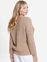 GUESS Women Cable Knit Pullover - Image 3