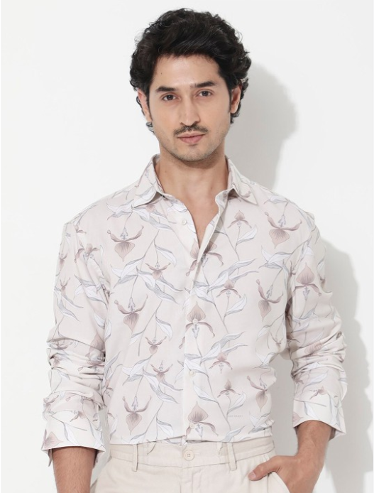 Screenshot-2025-05-16-151047.png Men Len Regular Fit Spread Collar Printed Shirt - Image 1