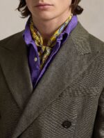 Slim-Fit Double Breasted Tailored Blazer - Image 3