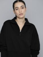 Puma Women Oversized Fit Infuse Half-Zip Sweatshirt - Image 2