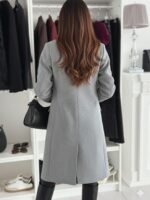DressBerry Women Grey Casual Polyester Blazer - Image 2