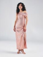 Women Embellished Sheath Maxi Dress